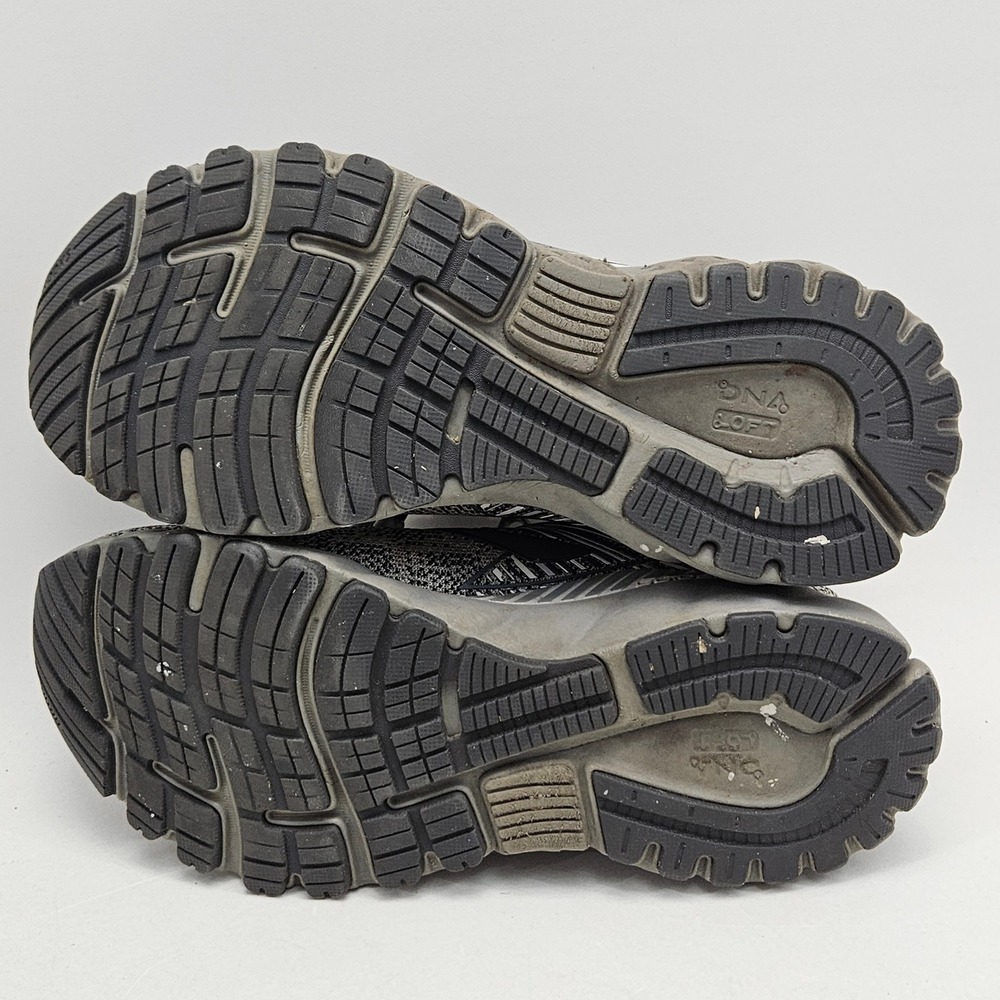 Brooks Adrenaline GTS 19 Mens Running Shoes Grey Black 1102941D126 Size 8.5 - Picture 6 of 13